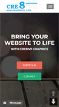 Mobile Screenshot of cre8iveonline.co.uk
